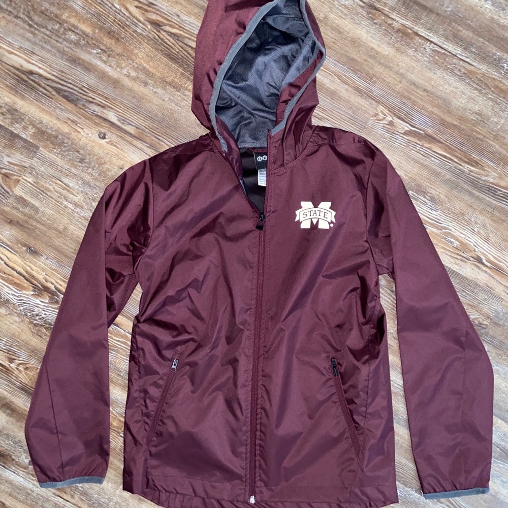 Mississippi State rain jacket